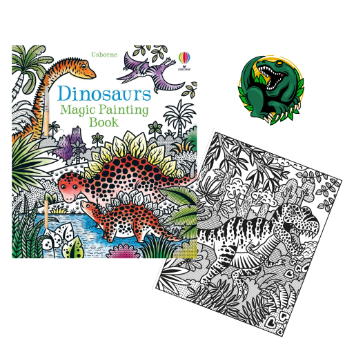 Magic Painting Usborne - Dinosauři